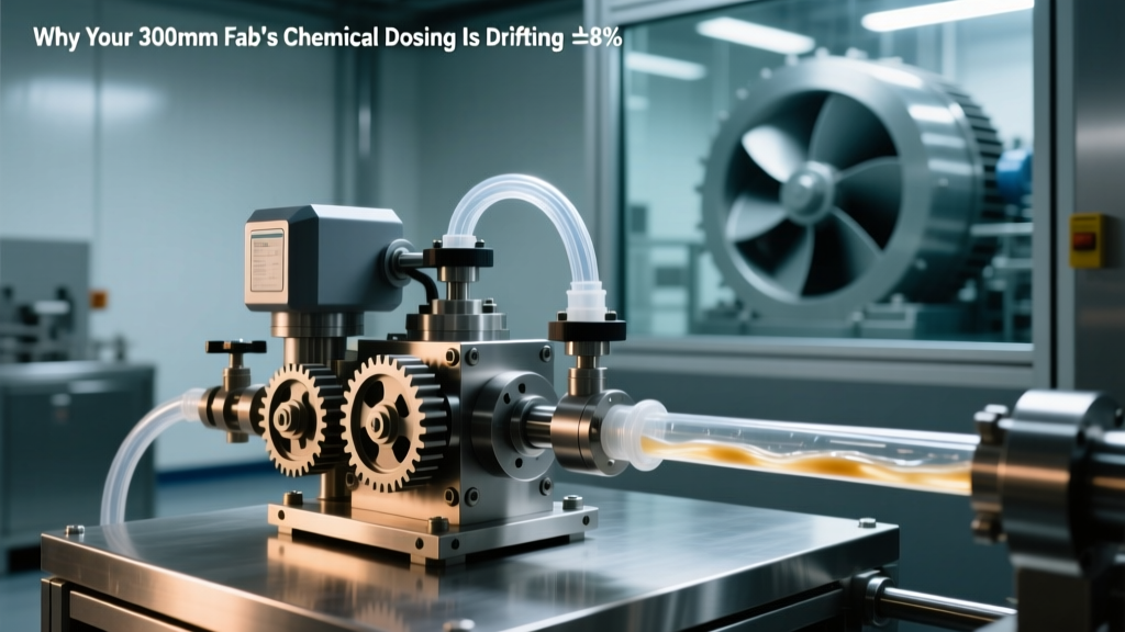 Why Your 300mm Fab’s Chemical Dosing Is Drifting ±8% — How Peristaltic Pump Applications in Semiconductor Manufacturing Solve Cleanroom Fluid Integrity (Without Replacing Entire Dispense Systems)
