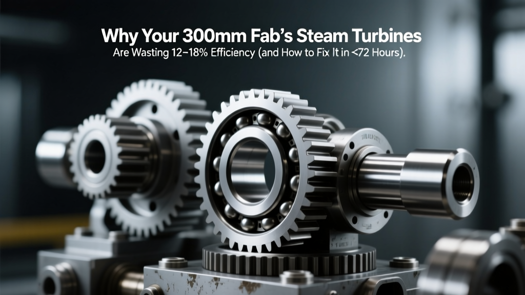 Why Your 300mm Fab’s Steam Turbines Are Wasting 12–18% Efficiency (and How to Fix It in <72 Hours): A Power Engineer’s Field Guide to Steam Turbine Applications in Semiconductor Manufacturing