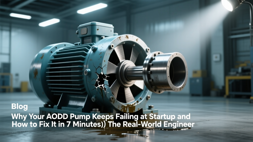 Why Your AODD Pump Keeps Failing at Startup (and How to Fix It in 7 Minutes): The Real-World Engineer’s No-Fluff Guide to Air-Operated Double Diaphragm Pump Types, Features, and Applications — Including NPSH-Aware Sizing, Material Selection Charts, and a Field-Validated Maintenance Protocol
