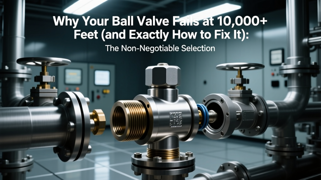 Why Your Ball Valve Fails at 10,000+ Feet (and Exactly How to Fix It): The Non-Negotiable Selection Checklist for High-Altitude Applications Including Material Limits, Pressure Derating, and Certification Gaps Most Engineers Overlook