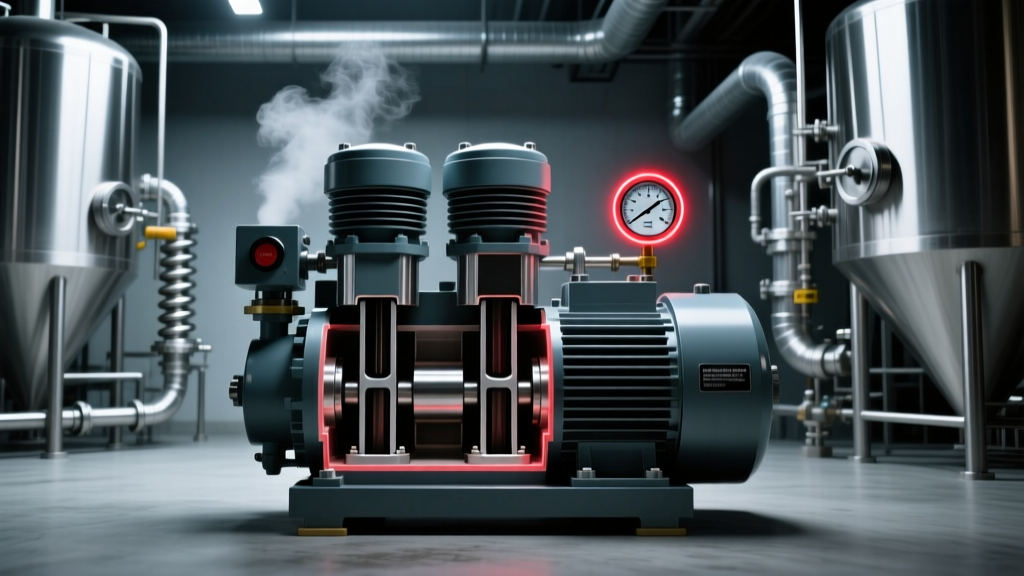 Why Your Brewery’s CO₂ Recovery System Fails at 42 PSI (and How Reciprocating Compressor Applications in Brewing and Distilling Solve It: Material Specs, Hygienic Design, ASME-BPE Compliance, and Real-World Efficiency Calculations)