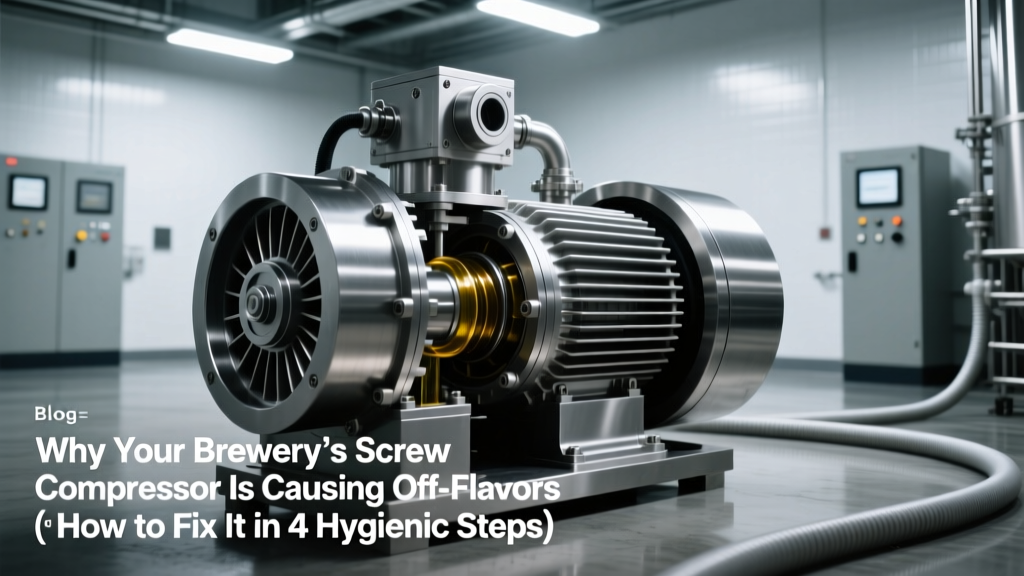 Why Your Brewery’s Screw Compressor Is Causing Off-Flavors (and How to Fix It in 4 Hygienic Steps): A No-Compromise Guide to Screw Compressor Applications in Brewing and Distilling