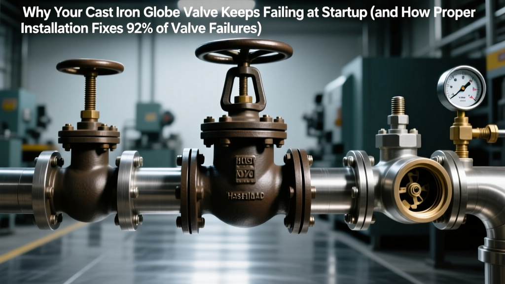 Why Your Cast Iron Globe Valve Keeps Failing at Startup (and How Proper Installation Fixes 92% of Vibration & Leakage Issues Before Commissioning)