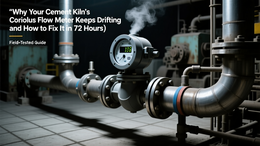 Why Your Cement Kiln’s Coriolis Flow Meter Keeps Drifting (and How to Fix It in 72 Hours): A Field-Tested Installation & Commissioning Guide for Clinker Production