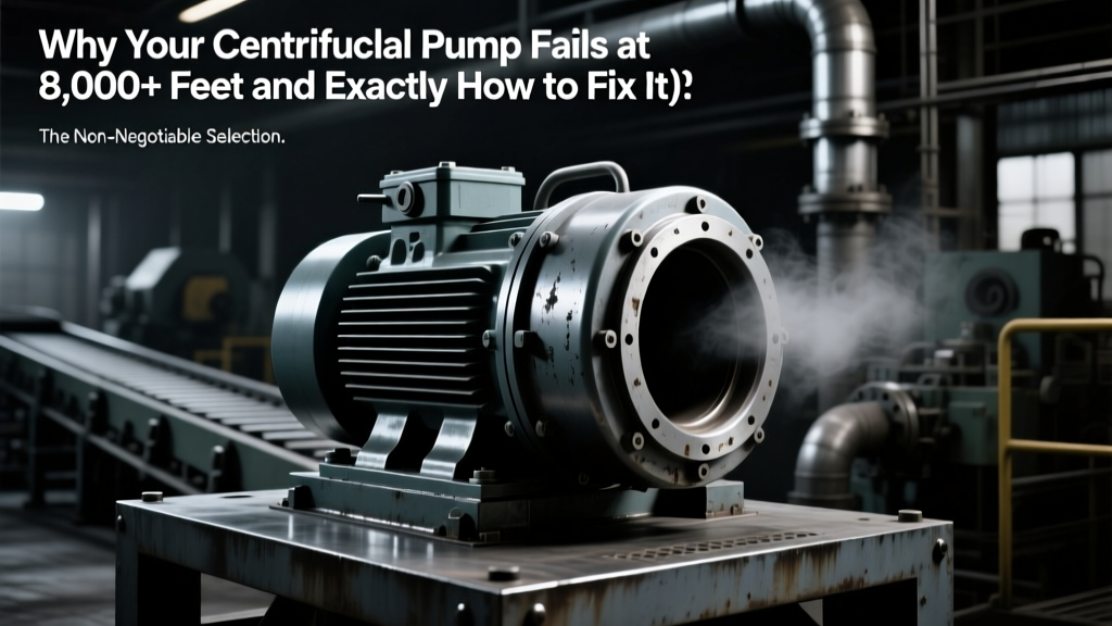 Why Your Centrifugal Pump Fails at 8,000+ Feet (and Exactly How to Fix It): The Non-Negotiable Selection Checklist for High-Altitude Installations — Material Upgrades, NPSH Corrections, Certification Gaps, and Real-World Troubleshooting You Can’t Skip