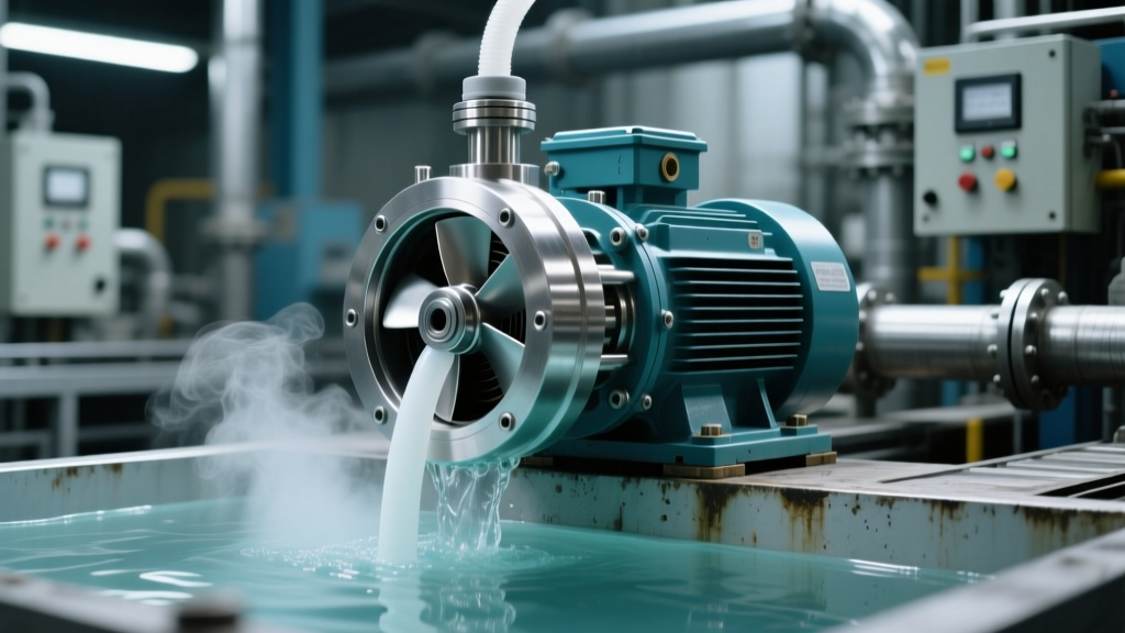 Why Your Chemical Dosing System Keeps Failing (and How a PTFE/Teflon Submersible Pump Solves It in 72 Hours — Without Replacing Pipes, Valves, or Control Logic)