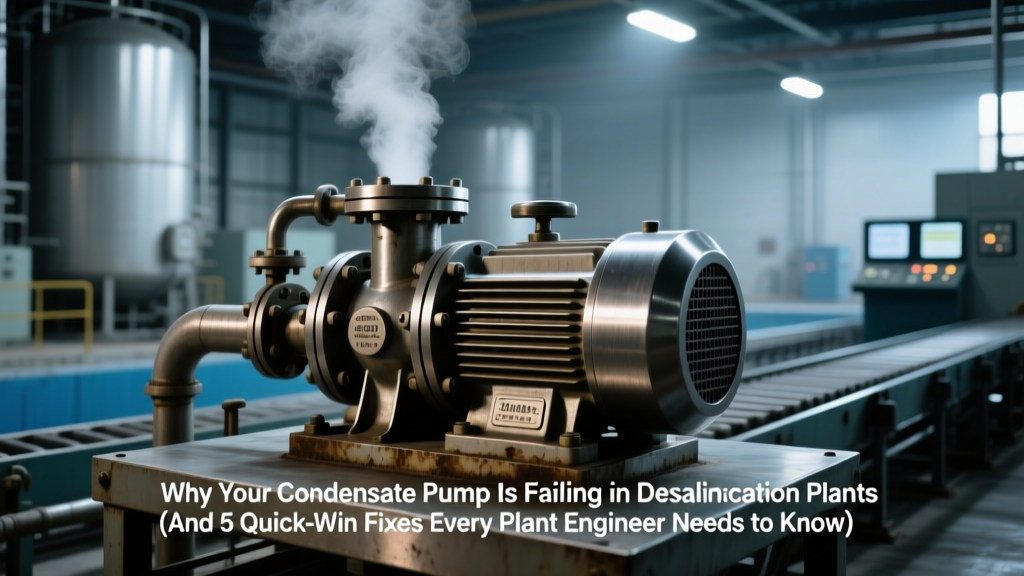 Why Your Condensate Pump Is Failing in Desalination Plants (And 5 Quick-Win Fixes Every Plant Engineer Can Implement Today Without Downtime)
