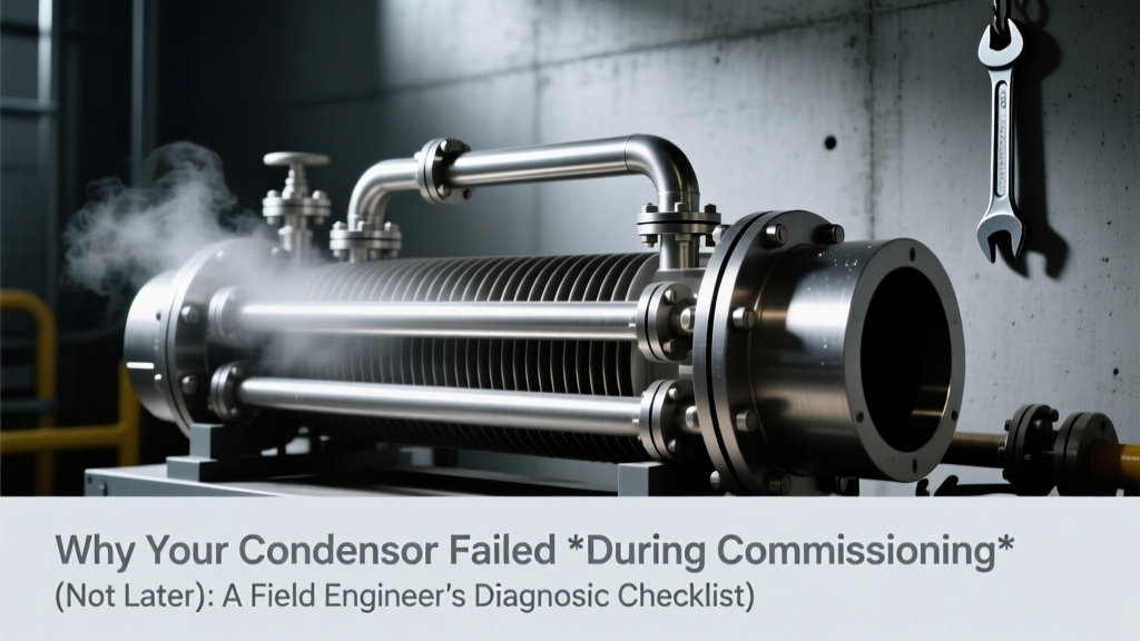 Why Your Condenser Failed *During Commissioning* (Not Later): A Field Engineer’s Diagnostic Checklist for Root Cause Elimination — Condenser Failure Analysis: Root Causes and Prevention