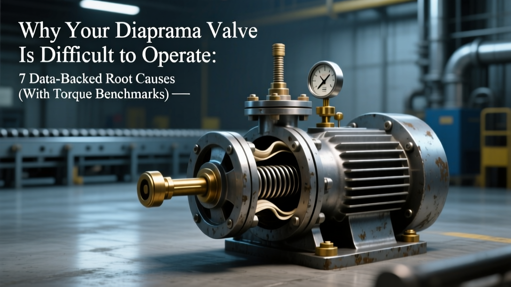 Why Your Diaphragm Valve Is Difficult to Operate: 7 Data-Backed Root Causes (With Torque Benchmarks, Failure Rate Stats & Field-Validated Fixes You Can Apply in Under 20 Minutes)