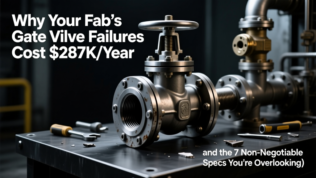 Why Your Fab’s Gate Valve Failures Cost $287K/Year (and the 7 Non-Negotiable Specs You’re Overlooking in Semiconductor Manufacturing Gate Valve Applications)