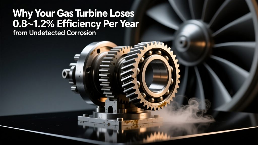 Why Your Gas Turbine Loses 0.8–1.2% Efficiency Per Year from Undetected Corrosion—and the 4-Step Engineering Protocol That Stops It Before Hot Section Damage Occurs