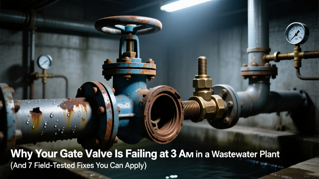 Why Your Gate Valve Is Failing at 3 AM in a Wastewater Plant (And 7 Field-Tested Fixes You Can Apply Before Shift Change)