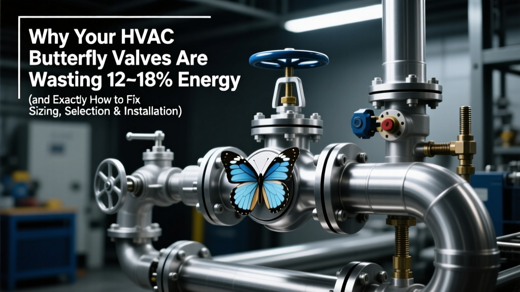 Why Your HVAC Butterfly Valves Are Wasting 12–18% Energy (and Exactly How to Fix Sizing, Selection & Commissioning Before Startup)