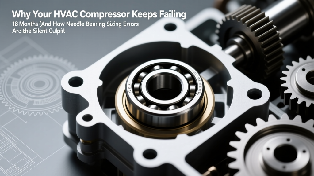 Why Your HVAC Compressor Keeps Failing at 18 Months (And How Needle Bearing Sizing Errors Are the Silent Culprit) — A Tribology Engineer’s Field Guide to Energy-Optimized Bearing Selection in Chillers, AHUs, and Rooftop Units