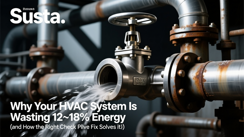Why Your HVAC System Is Wasting 12–18% Energy (and How the Right Check Valve Fix Solves It): A Sustainability-Focused Guide to Check Valve Applications in HVAC & Building Services for Net-Zero-Ready Buildings