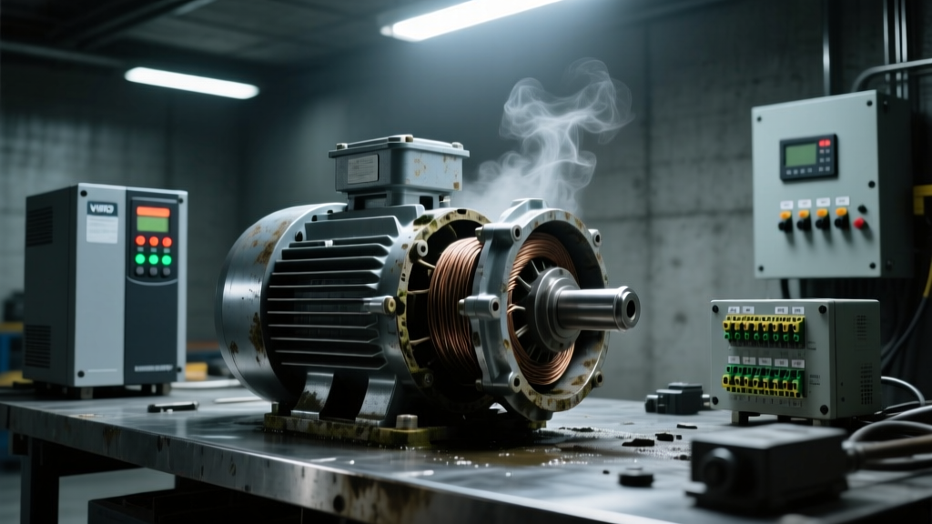 Why Your Induction Motor Is Failing in Humid, Salty, or Chemical Environments (Even With 'IP55' Rating) — The 4-Step Corrosion Resistance & Protection Framework Engineers Overlook