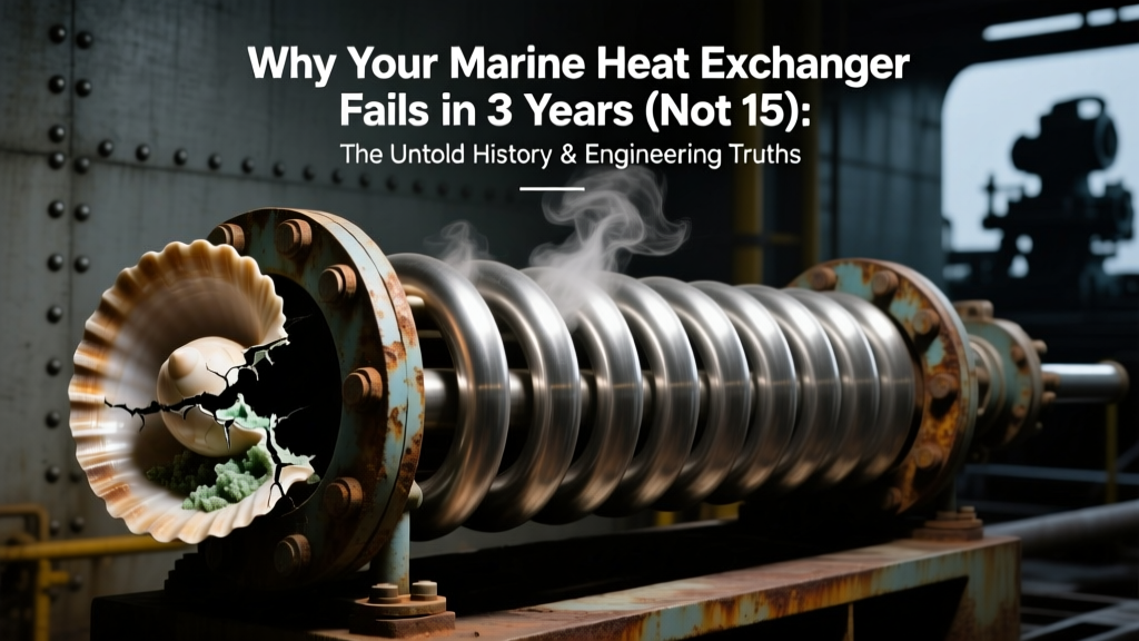 Why Your Marine Heat Exchanger Fails in 3 Years (Not 15): The Untold History & Engineering Truths Behind Bronze Shell and Tube Heat Exchangers — Material Limits, Real-World Corrosion Resistance, Temperature Boundaries, and Where Modern Bronze Alloys Outperform Stainless Steel in Saltwater