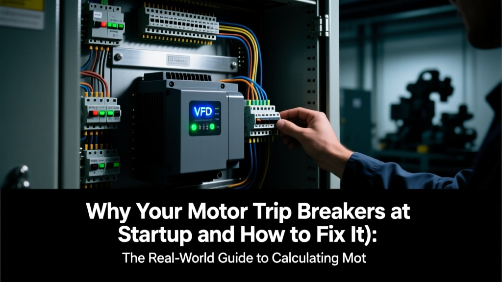 Why Your Motor Trip Breakers at Startup (and How to Fix It): The Real-World Guide to Calculating Motor Starting Current for DOL, Star-Delta, Autotransformer, and Soft Starter Methods—With IEEE 141-2020 Compliance Checks & Field-Validated Formulas