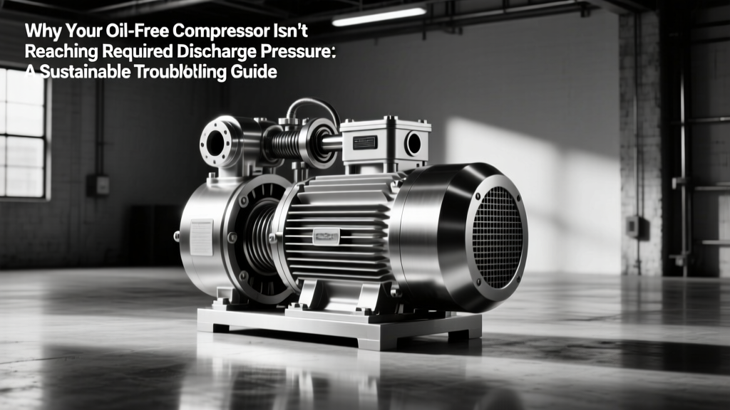 Why Your Oil-Free Compressor Isn’t Reaching Required Discharge Pressure: A Sustainable Troubleshooting Guide That Cuts Energy Waste by Up to 37% (Root Causes, Real-World Diagnostics, and Eco-Efficient Fixes You Can Apply Today)