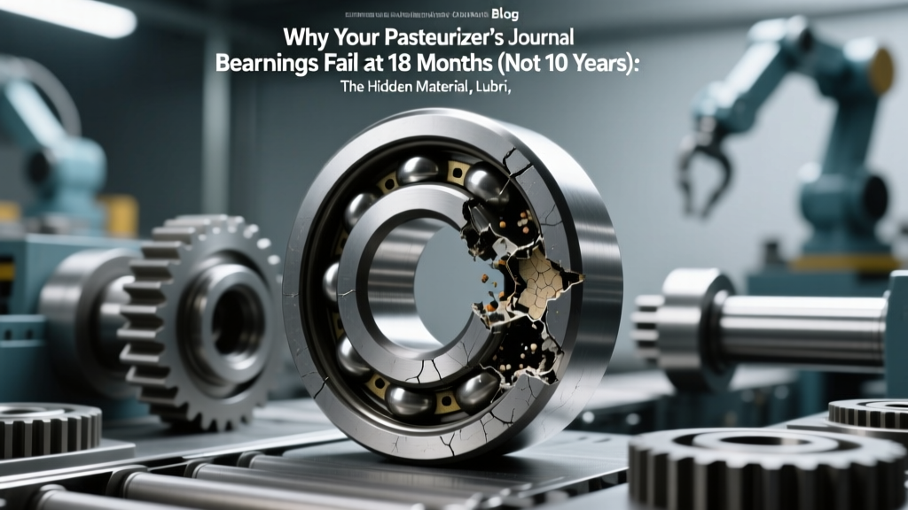 Why Your Pasteurizer’s Journal Bearings Fail at 18 Months (Not 10 Years): The Hidden Material, Lubrication, and Sanitation Rules Food & Beverage Engineers Overlook in Journal Bearing Applications in Food & Beverage