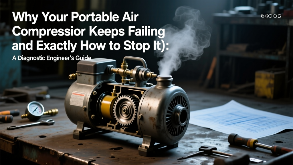 Why Your Portable Air Compressor Keeps Failing (and Exactly How to Stop It): A Diagnostic Engineer’s Step-by-Step Failure Analysis Framework That Reveals Hidden Root Causes Most Mechanics Miss — Including Thermal Runaway, Valve Timing Drift, and Oil Carryover Triggers