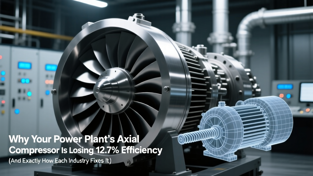 Why Your Power Plant’s Axial Compressor Is Losing 12.7% Efficiency (And Exactly How Each Industry Fixes It): Axial Compressor Applications in Industry — Real-World Performance Data, Not Theory