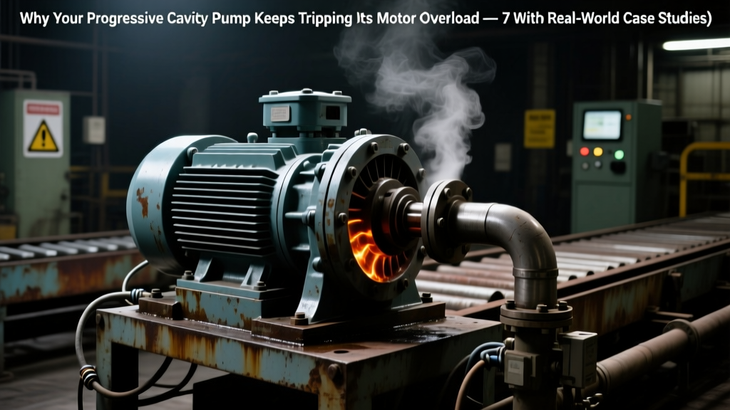 Why Your Progressive Cavity Pump Keeps Tripping Its Motor Overload — 7 Root Causes (With Real-World Current Draw Calculations), Diagnostic Flowcharts, and Proven Fixes That Cut Downtime by 68% in Field Deployments