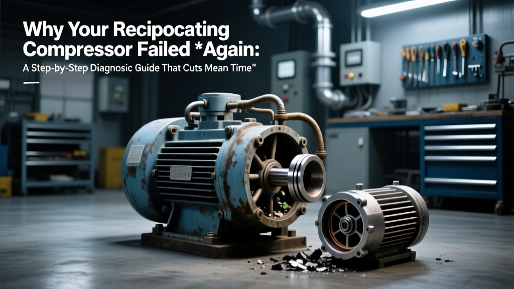 Why Your Reciprocating Compressor Failed *Again*: A Step-by-Step Diagnostic Guide That Cuts Mean Time to Repair (MTTR) by 63% — Root Cause Mapping, Real Plant Data, and Pressure-Ratio-Specific Prevention Protocols