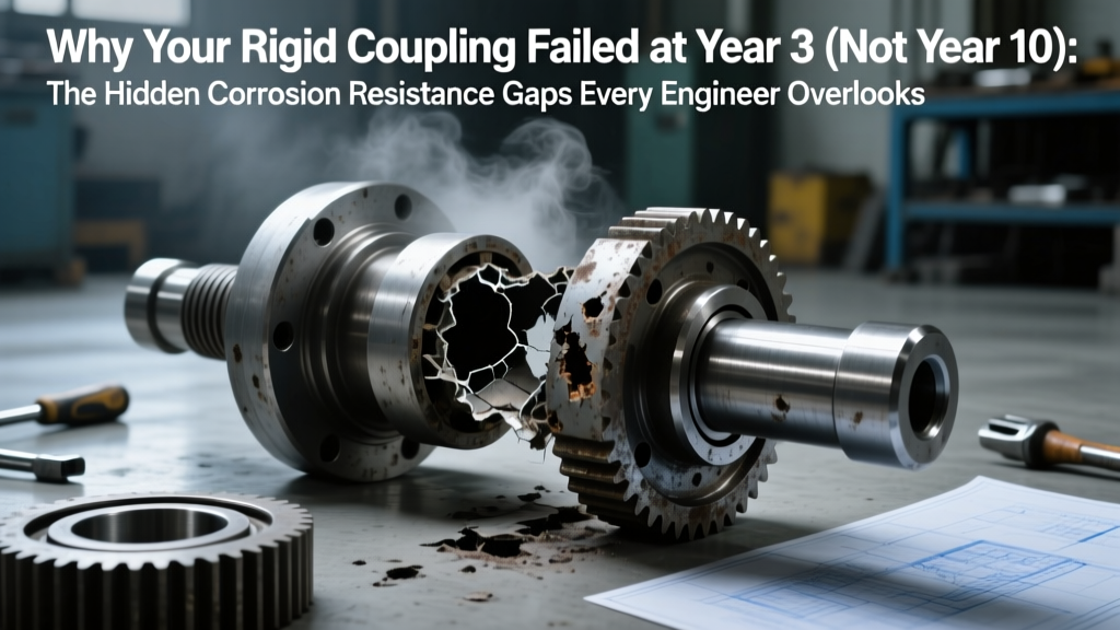 Why Your Rigid Coupling Failed at Year 3 (Not Year 10): The Hidden Corrosion Resistance Gaps Every Engineer Overlooks in Material Selection, Coatings, Cathodic Protection & Real-Time Monitoring