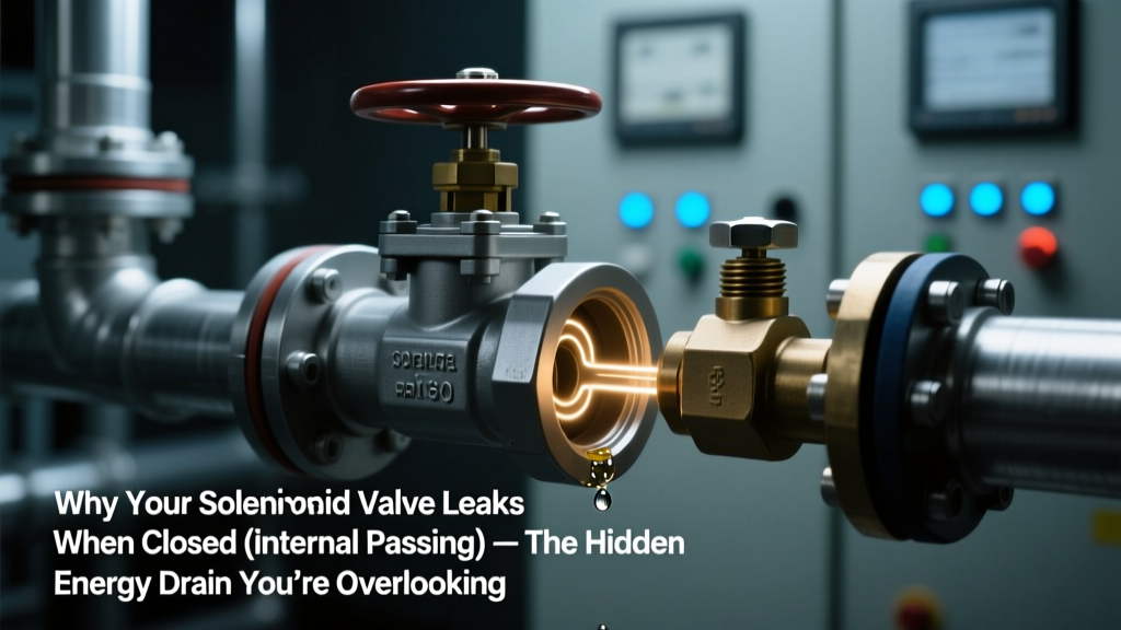 Why Your Solenoid Valve Leaks When Closed (Internal Passing) — The Hidden Energy Drain You’re Overlooking: 7 Root Causes, 5-Step Diagnostic Protocol, and How Fixing It Cuts Compressed Air Waste by Up to 22% Annually
