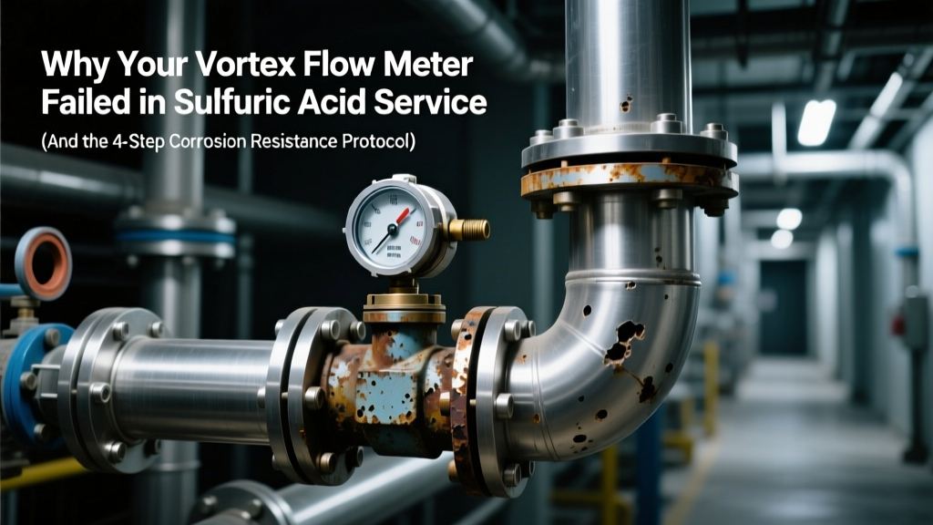 Why Your Vortex Flow Meter Failed in Sulfuric Acid Service (And the 4-Step Corrosion Resistance Protocol Every Instrumentation Engineer Overlooks: Material Selection, Smart Coatings, Targeted Cathodic Protection, and Real-Time Monitoring)