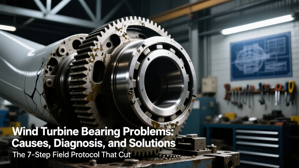Wind Turbine Bearing Problems: Causes, Diagnosis, and Solutions — The 7-Step Field Protocol That Cuts Unplanned Downtime by 63% (and Saves 22+ MWh Per Turbine Annually)