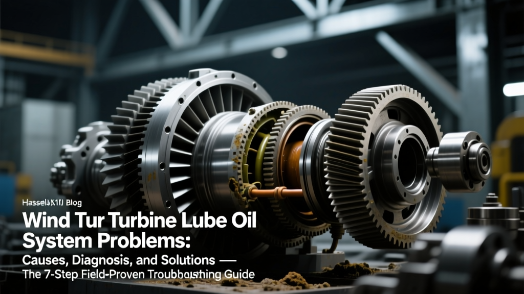 Wind Turbine Lube Oil System Problems: Causes, Diagnosis, and Solutions — The 7-Step Field-Proven Troubleshooting Protocol That Prevents $287K/Year Downtime (Based on Vestas V112 & GE 2.5XL Real-World Data)