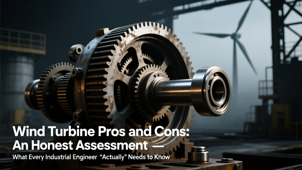 Wind Turbine Pros and Cons: An Honest Assessment — What Every Industrial Engineer *Actually* Needs to Know Before Sizing a 5–50 MW Onsite Wind Array (Spoiler: It’s Not Just About LCOE)