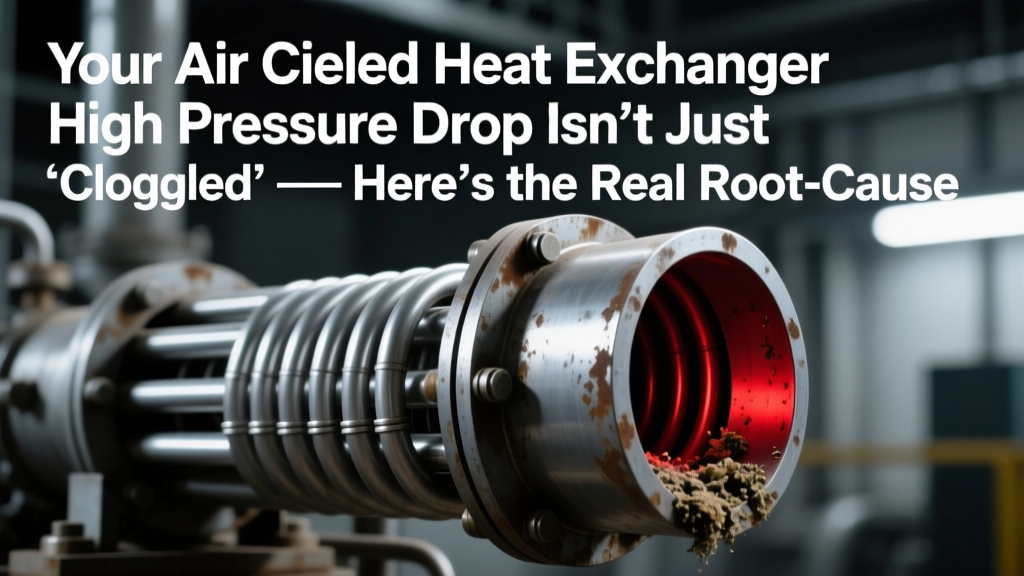 Your Air Cooled Heat Exchanger High Pressure Drop Isn’t Just ‘Clogged’ — Here’s the Real Root-Cause Breakdown (With Field-Validated Diagnostics, 7-Step Fix Protocol, and Why Pre-1980s Designs Still Haunt Modern Units)
