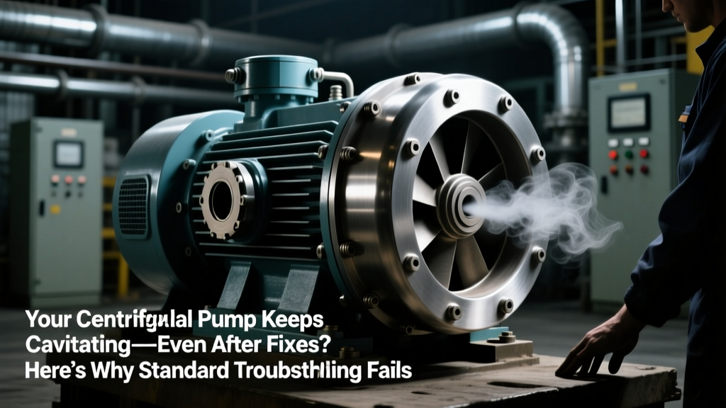 Your Centrifugal Pump Keeps Cavitating—Even After Fixes? Here’s Why Standard Troubleshooting Fails (and the 7-Step Field-Proven Protocol That Stops Recurrence for Good)