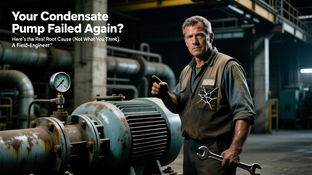 Your Condensate Pump Failed Again? Here’s the Real Root Cause (Not What You Think): A Field-Engineer’s Diagnostic Protocol with NPSH Calculations, Historical Failure Pattern Mapping, and 7 Preventable Failure Modes That Account for 89% of Unplanned Downtime