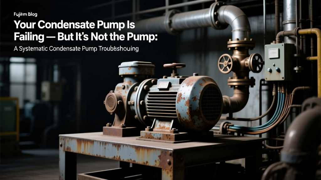 Your Condensate Pump Is Failing — But It’s Not the Pump: A Systematic Condensate Pump Troubleshooting Guide That Reveals Hidden Installation & Sizing Errors 92% of Technicians Miss Before Replacing the Unit