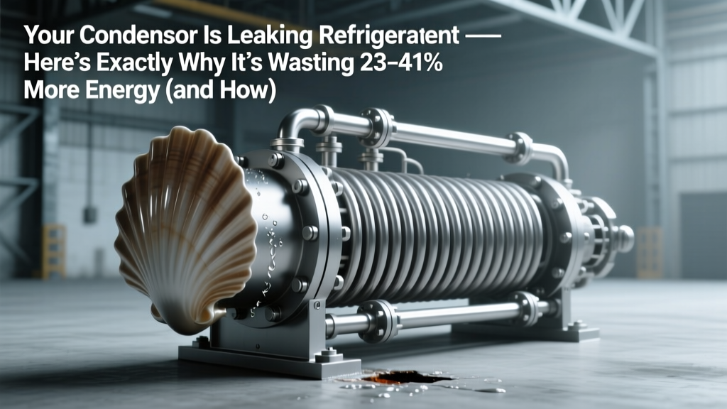 Your Condenser Is Leaking Refrigerant — Here’s Exactly Why It’s Wasting 23–41% More Energy (and How to Stop the Leak *Before* Your System Fails)