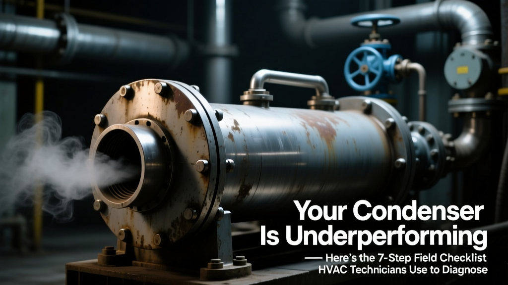 Your Condenser Is Underperforming — Here’s the 7-Step Field Checklist HVAC Technicians Use to Diagnose & Restore Full Cooling Capacity (No Guesswork, No Costly Replacements)