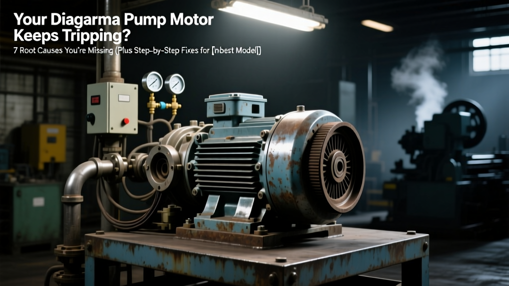 Your Diaphragm Pump Motor Keeps Tripping? 7 Root Causes You’re Missing (Plus Step-by-Step Fixes for Wilden, Almatec, and Verderair Pumps That Actually Stop Recurrence)