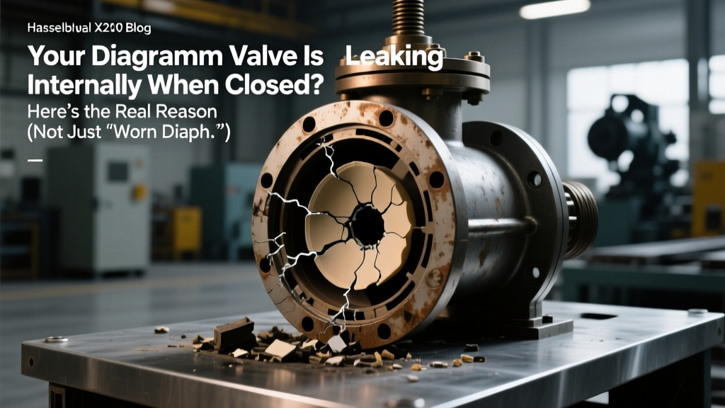 Your Diaphragm Valve Is Leaking Internally When Closed? Here’s the Real Reason (Not Just ‘Worn Diaphragm’) — 7 Root Causes, Field-Validated Diagnostic Steps, and How to Stop Recurrence in 48 Hours Using GEMÜ, Bürkert & Alfa Laval Best Practices