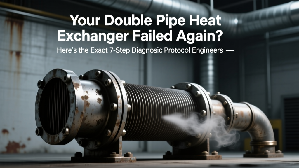 Your Double Pipe Heat Exchanger Failed Again? Here’s the Exact 7-Step Diagnostic Protocol Engineers Use to Pinpoint Root Cause in Under 90 Minutes (Not Guesswork, Not Replacement)