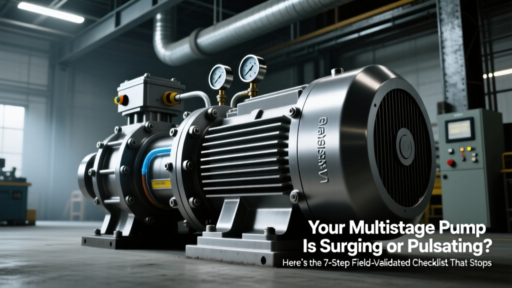 Your Multistage Pump Is Surging or Pulsating? Here’s the 7-Step Field-Validated Checklist That Stops Unstable Flow in Under 90 Minutes (No Guesswork, No Downtime Escalation)