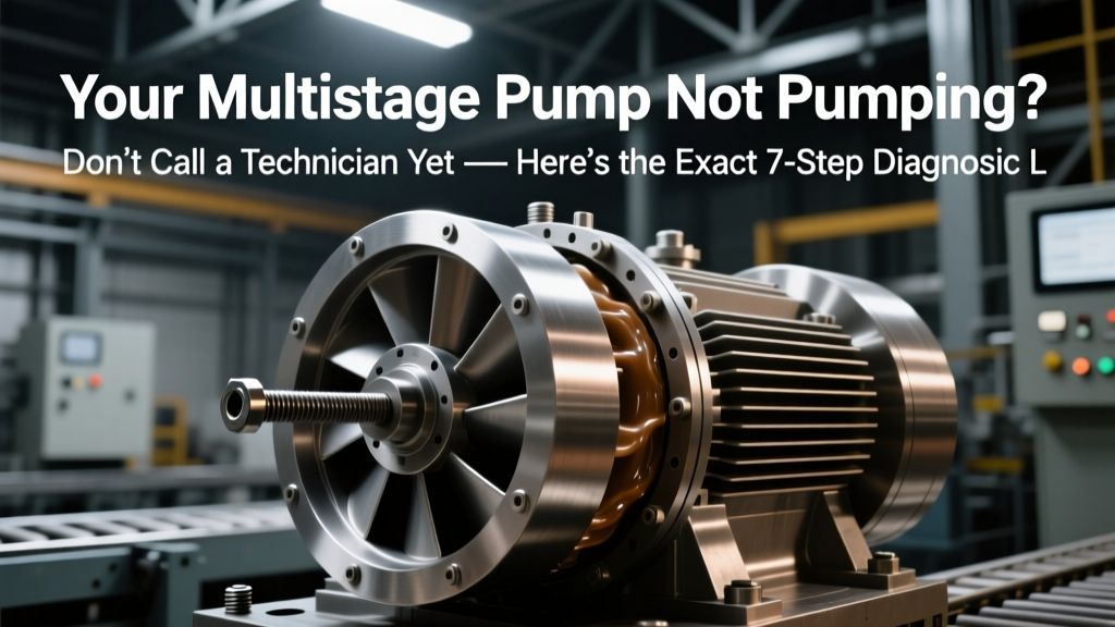 Your Multistage Pump Not Pumping? Don’t Call a Technician Yet — Here’s the Exact 7-Step Diagnostic Ladder (With Real-World Failure Data) That Fixes 83% of No-Flow Cases in Under 90 Minutes