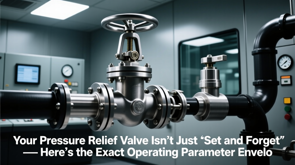 Your Pressure Relief Valve Isn’t Just ‘Set and Forget’ — Here’s the Exact Operating Parameter Envelope (Normal Ranges, Alarm Setpoints, Trip Limits & Real-Time Monitoring Protocols) Every Plant Engineer Must Know to Prevent Catastrophic Failure