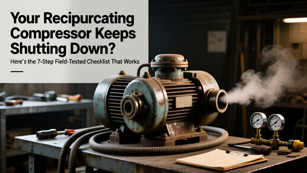 Your Reciprocating Compressor Keeps Shutting Down? Here’s the 7-Step Field-Tested Checklist That Stops Unplanned Shutdowns in Under 90 Minutes (No Guesswork, No Downtime Escalation)