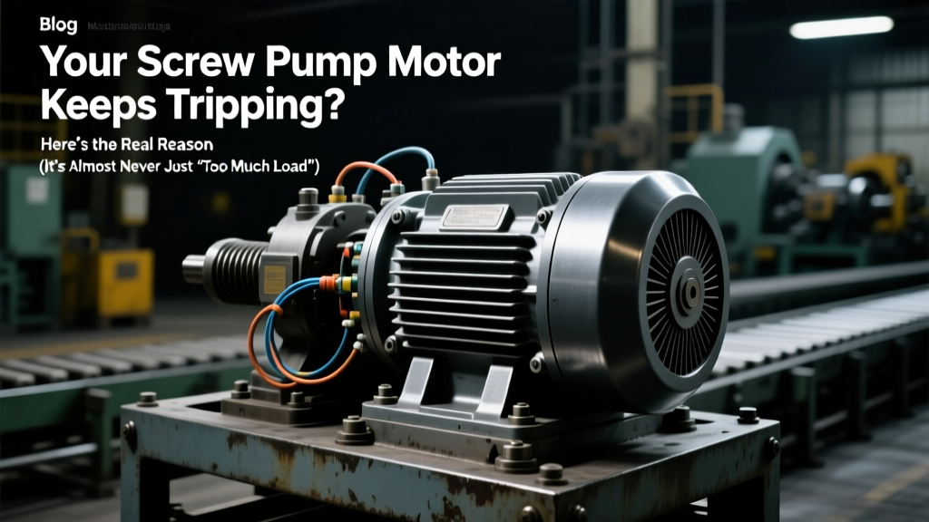 Your Screw Pump Motor Keeps Tripping? Here’s the Real Reason (It’s Almost Never Just ‘Too Much Load’) — 7 Energy-Efficient Fixes That Cut Power Waste & Prevent Costly Downtime
