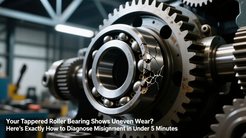 Your Tapered Roller Bearing Shows Uneven Wear? Here’s Exactly How to Diagnose Misalignment in Under 15 Minutes—and Stop Catastrophic Failure Before It Costs You $47,000 in Downtime (Real Plant Case Study Included)