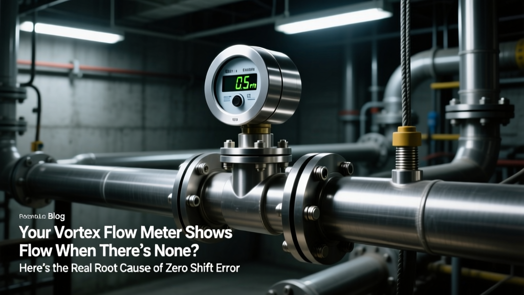 Your Vortex Flow Meter Shows Flow When There’s None? Here’s the Real Root Cause of Zero Shift Error (Not Calibration Drift)—Plus 7 Field-Validated Fixes That Restore Accuracy in Under 90 Minutes